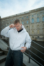 EVERYDAY ZIPPER HEATHER GREY